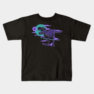 T-Rex Samurai Kids T-Shirt